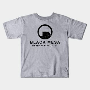 Vintage Black Mesa Kids T-Shirt